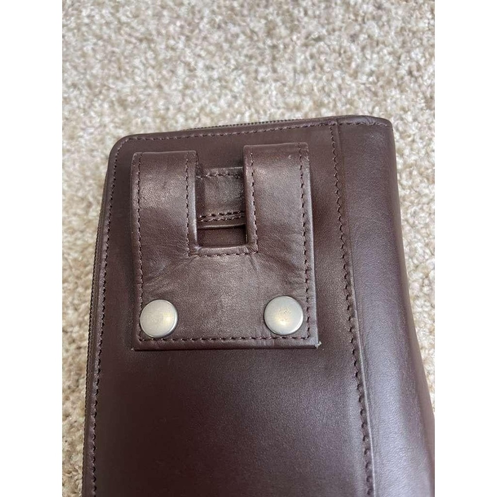 Leather Wallet & Organizer for Checks, Cash, Cards, IDs Unisex - Picture 6 of 8